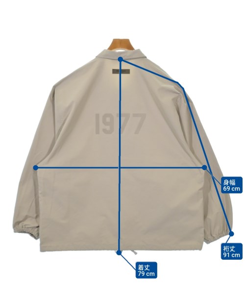 Fear of God ESSENTIALS（フィアオブゴッド　エッセンシャルス）ブルゾン ベージュ サイズ:XL メンズ/2200527773014