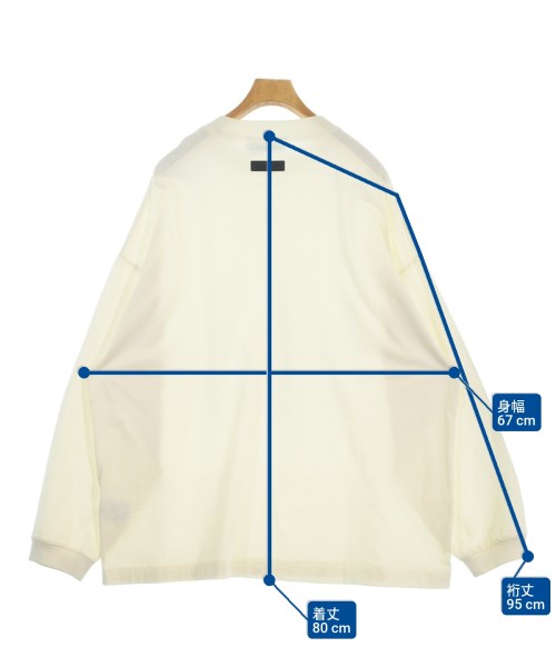 Fear of God ESSENTIALS（フィアオブゴッド　エッセンシャルス）Tシャツ・カットソー 白 サイズ:M メンズ/2200535779091