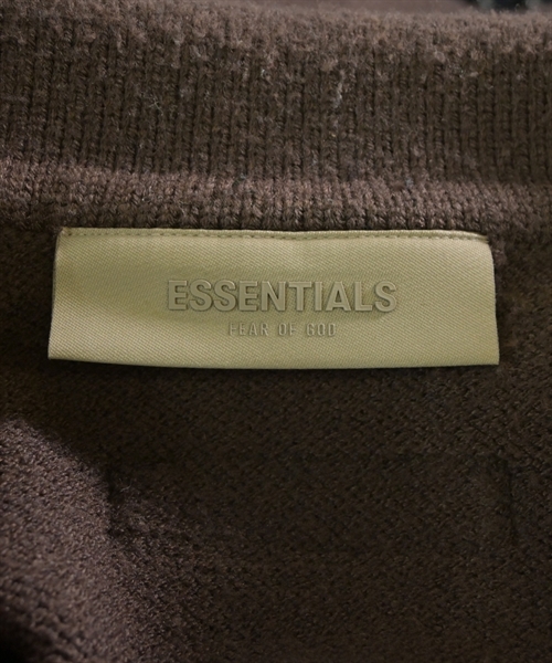 Fear of God ESSENTIALS（フィアオブゴッド　エッセンシャルス）ニット・セーター 茶 サイズ:M メンズ/2200628061027