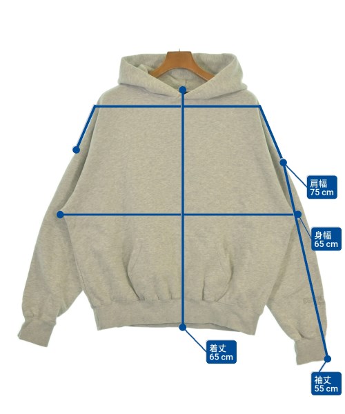 Fear of God ESSENTIALS（フィアオブゴッド　エッセンシャルス）パーカー グレー サイズ:XS メンズ/2200629667013