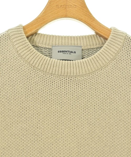 Fear of God ESSENTIALS（フィアオブゴッド　エッセンシャルス）ニット・セーター ベージュ サイズ:XS メンズ/2200610167010