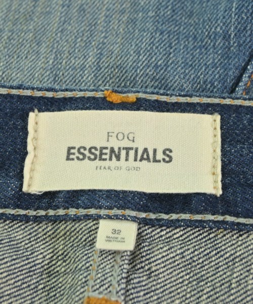 Fear of God ESSENTIALS（フィアオブゴッド　エッセンシャルス）デニムパンツ 青 サイズ:32(L位) メンズ/2200610898037