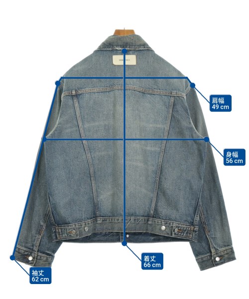 Fear of God ESSENTIALS（フィアオブゴッド　エッセンシャルス）デニムジャケット 紺 サイズ:M メンズ/2200616826027
