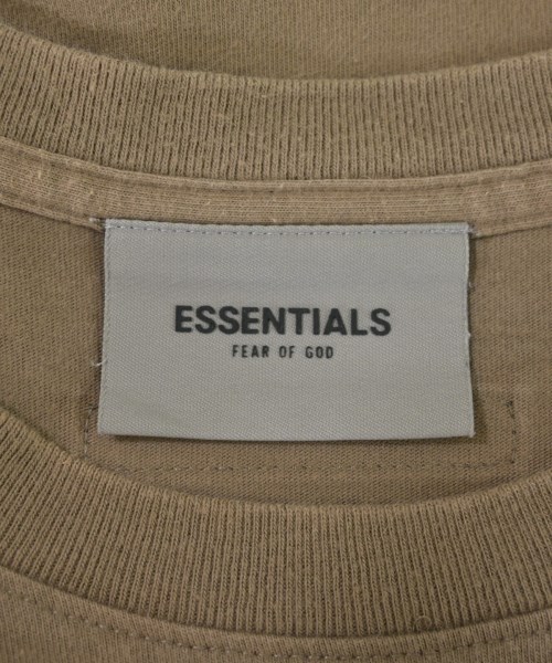 Fear of God ESSENTIALS（フィアオブゴッド　エッセンシャルス）Tシャツ・カットソー ベージュ サイズ:S メンズ/2200619392017