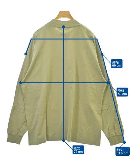 Fear of God ESSENTIALS（フィアオブゴッド　エッセンシャルス）Tシャツ・カットソー カーキ サイズ:L メンズ/2200619970284