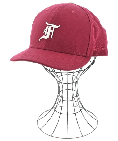 Fear of God ESSENTIALS(フィアオブゴッド　エッセンシャルス)キャップ 赤 サイズ:-/2200668058421