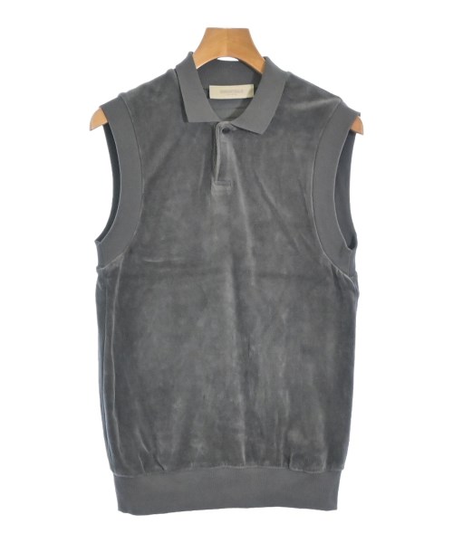 Fear of God ESSENTIALS(フィアオブゴッド　エッセンシャルス)ポロシャツ グレー サイズ:S/2200672219283