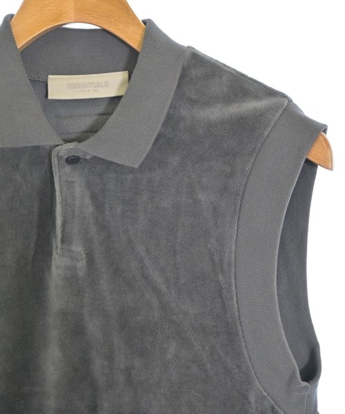 Fear of God ESSENTIALS（フィアオブゴッド　エッセンシャルス）ポロシャツ グレー サイズ:S メンズ/2200672219283