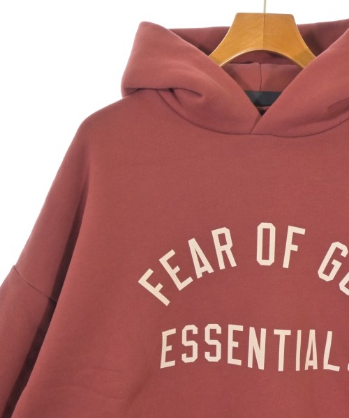 Fear of God ESSENTIALS（フィアオブゴッド　エッセンシャルス）パーカー 赤 サイズ:M メンズ/2200678706053