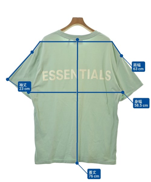Fear of God ESSENTIALS（フィアオブゴッド　エッセンシャルス）Tシャツ・カットソー 青 サイズ:XL メンズ/2200681139015