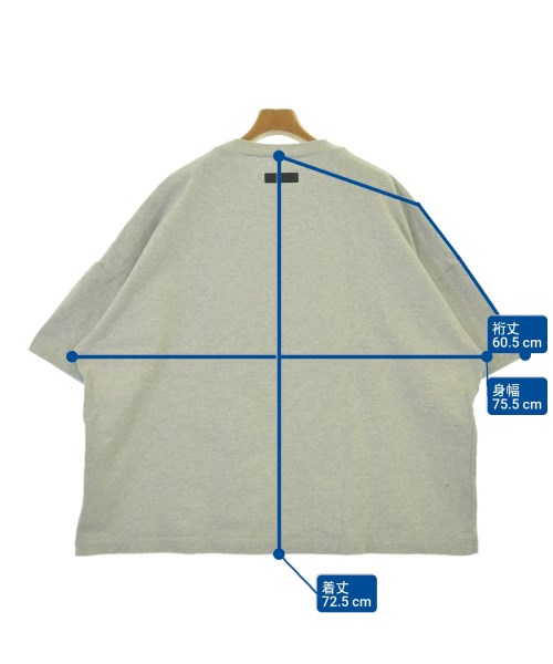 Fear of God ESSENTIALS（フィアオブゴッド　エッセンシャルス）Tシャツ・カットソー グレー サイズ:L メンズ/2200694026036