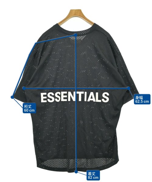 Fear of God ESSENTIALS（フィアオブゴッド　エッセンシャルス）Tシャツ・カットソー 黒 サイズ:XL メンズ/2200699727082