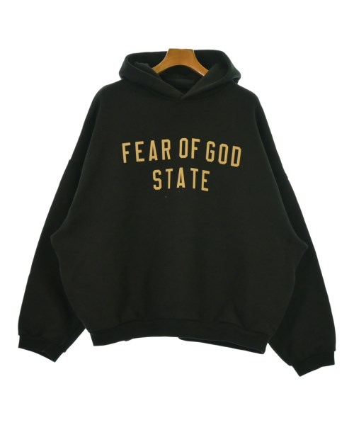 Fear of God ESSENTIALS(フィアオブゴッド　エッセンシャルス)パーカー 黒 サイズ:L/2200657462024