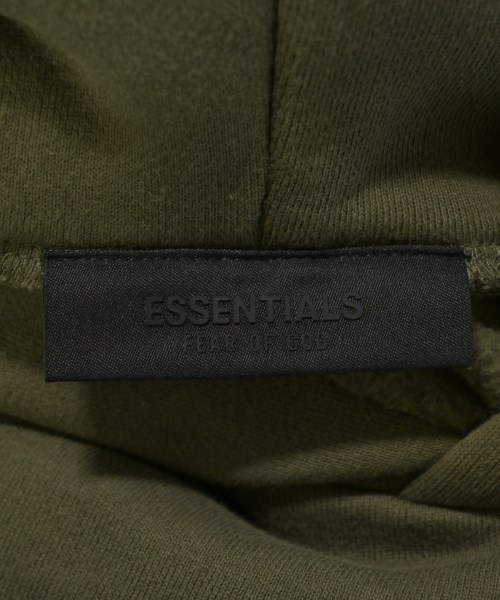 Fear of God ESSENTIALS（フィアオブゴッド　エッセンシャルス）パーカー カーキ サイズ:S メンズ/2200654150054