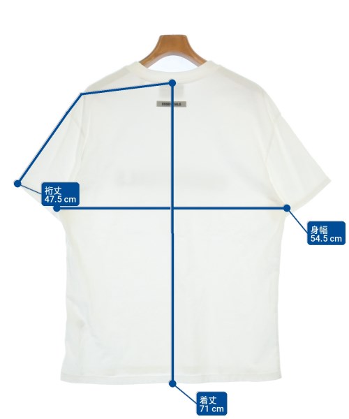 Fear of God ESSENTIALS（フィアオブゴッド　エッセンシャルス）Tシャツ・カットソー 白 サイズ:S メンズ/2200711428027