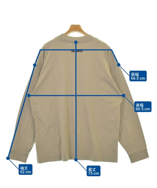 Fear of God ESSENTIALS（フィアオブゴッド　エッセンシャルス）Tシャツ・カットソー 茶 サイズ:XL メンズ/2200713887020