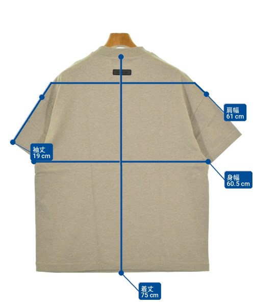 Fear of God ESSENTIALS（フィアオブゴッド　エッセンシャルス）Tシャツ・カットソー ベージュ サイズ:XXS メンズ/2200711602052