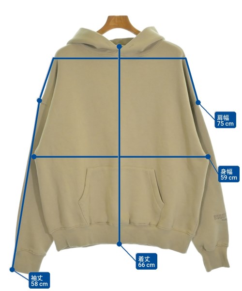 Fear of God ESSENTIALS（フィアオブゴッド　エッセンシャルス）パーカー ベージュ サイズ:S メンズ/2200716095026