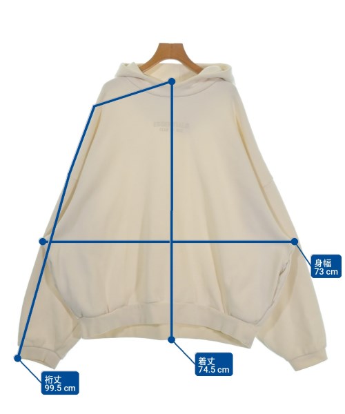 Fear of God ESSENTIALS（フィアオブゴッド　エッセンシャルス）パーカー 白 サイズ:XXL メンズ/2200715423035