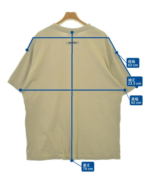 Fear of God ESSENTIALS（フィアオブゴッド　エッセンシャルス）Tシャツ・カットソー ベージュ サイズ:L メンズ/2200717153015