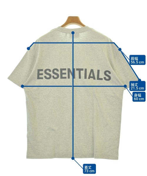 Fear of God ESSENTIALS（フィアオブゴッド　エッセンシャルス）Tシャツ・カットソー グレー サイズ:M メンズ/2200717335411