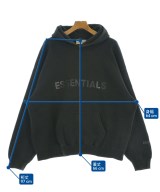Fear of God ESSENTIALS（フィアオブゴッド　エッセンシャルス）パーカー 黒 サイズ:M メンズ/2200645029024