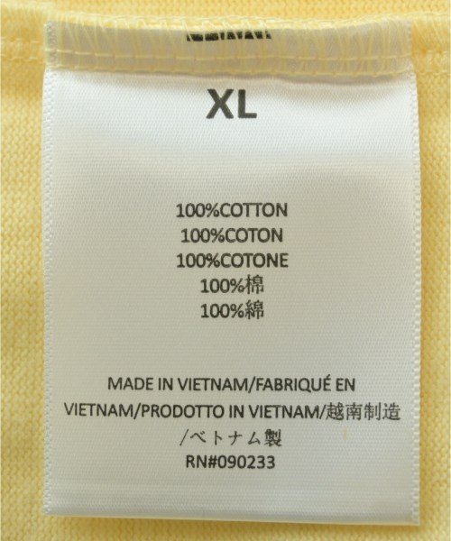 Fear of God ESSENTIALS（フィアオブゴッド　エッセンシャルス）Tシャツ・カットソー 黄 サイズ:XL メンズ/2200651264044