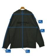 Fear of God ESSENTIALS（フィアオブゴッド　エッセンシャルス）Tシャツ・カットソー 黒 サイズ:XL メンズ/2200654458082