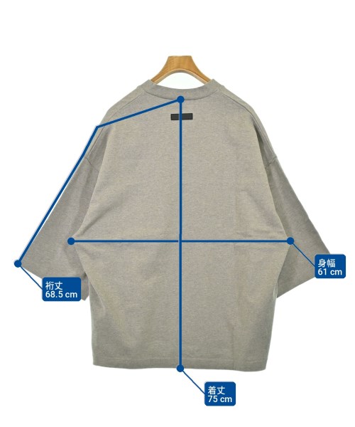 Fear of God ESSENTIALS（フィアオブゴッド　エッセンシャルス）Tシャツ・カットソー グレー サイズ:XS メンズ/2200679666011