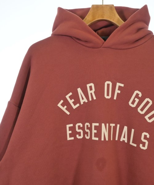 Fear of God ESSENTIALS（フィアオブゴッド　エッセンシャルス）パーカー 赤 サイズ:M メンズ/2200701099091