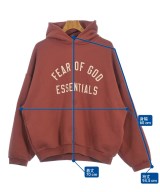 Fear of God ESSENTIALS（フィアオブゴッド　エッセンシャルス）パーカー 赤 サイズ:M メンズ/2200701099091