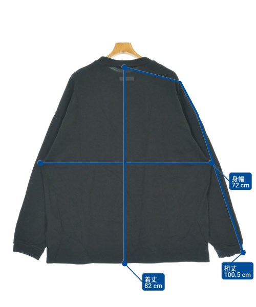 Fear of God ESSENTIALS（フィアオブゴッド　エッセンシャルス）Tシャツ・カットソー 黒 サイズ:M メンズ/2200709161080