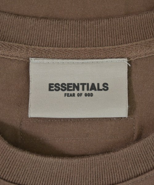 Fear of God ESSENTIALS（フィアオブゴッド　エッセンシャルス）Tシャツ・カットソー 茶 サイズ:L メンズ/2200709161103