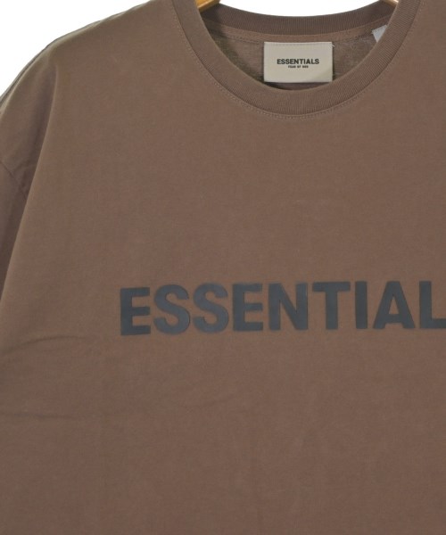 Fear of God ESSENTIALS（フィアオブゴッド　エッセンシャルス）Tシャツ・カットソー 茶 サイズ:L メンズ/2200709161103