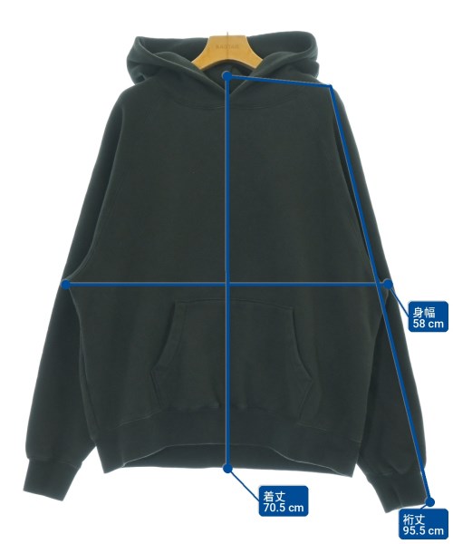 Fear of God ESSENTIALS（フィアオブゴッド　エッセンシャルス）パーカー 黒 サイズ:S メンズ/2200706926071