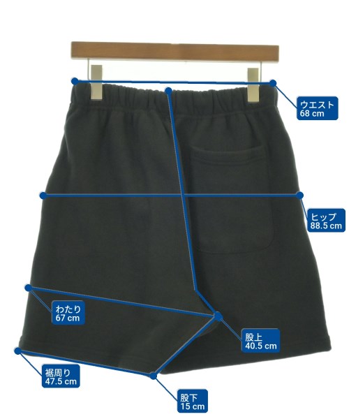 Fear of God ESSENTIALS（フィアオブゴッド　エッセンシャルス）ショートパンツ 黒 サイズ:S メンズ/2200707307039