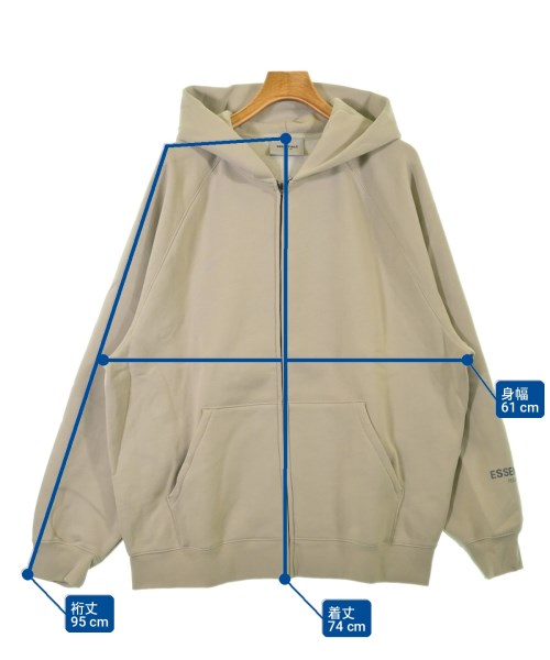 Fear of God ESSENTIALS（フィアオブゴッド　エッセンシャルス）パーカー ベージュ サイズ:L メンズ/2200710370204