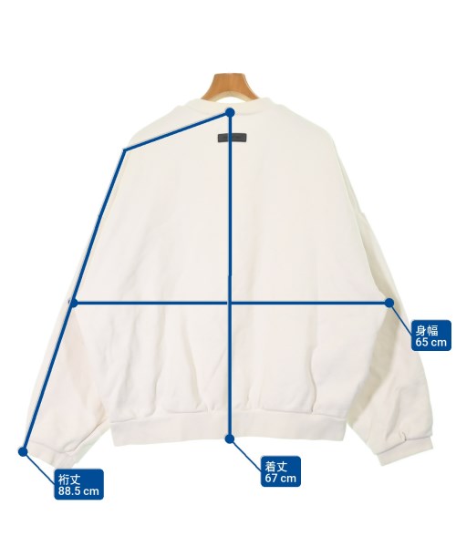 Fear of God ESSENTIALS（フィアオブゴッド　エッセンシャルス）スウェット 白 サイズ:L メンズ/2200663703012