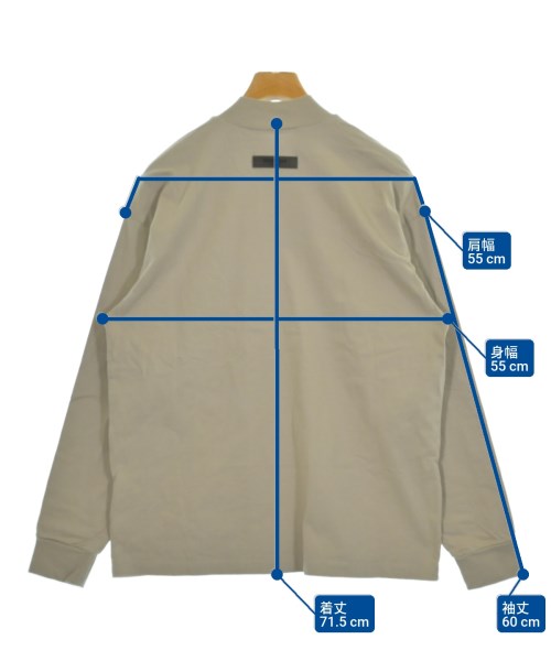 Fear of God ESSENTIALS（フィアオブゴッド　エッセンシャルス）Tシャツ・カットソー ベージュ サイズ:S メンズ/2200664256050