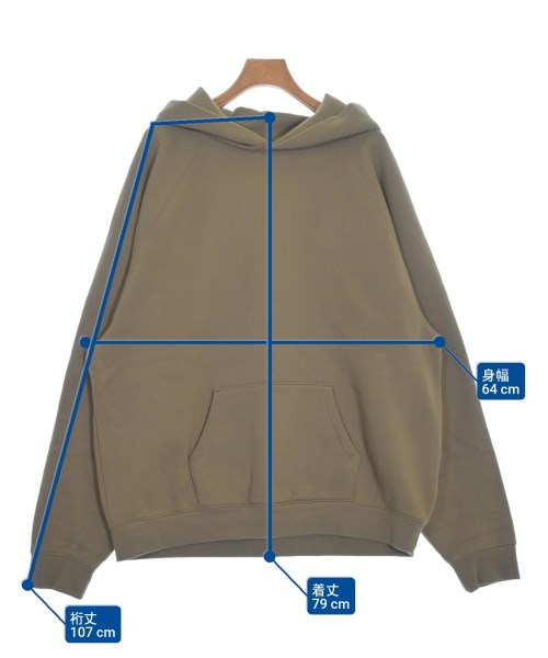 Fear of God ESSENTIALS（フィアオブゴッド　エッセンシャルス）パーカー カーキ サイズ:XL メンズ/2200664403034