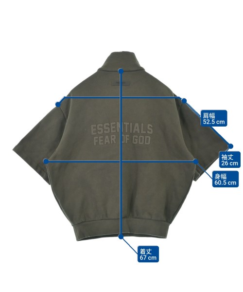 Fear of God ESSENTIALS（フィアオブゴッド　エッセンシャルス）スウェット カーキ サイズ:XS メンズ/2200665009044
