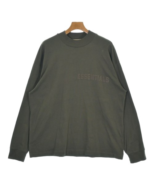 Fear of God ESSENTIALS(フィアオブゴッド　エッセンシャルス)Tシャツ・カットソー カーキ サイズ:M/2200669211047