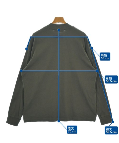 Fear of God ESSENTIALS（フィアオブゴッド　エッセンシャルス）Tシャツ・カットソー カーキ サイズ:M メンズ/2200669211047