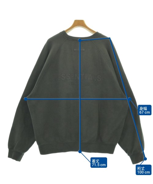 Fear of God ESSENTIALS（フィアオブゴッド　エッセンシャルス）スウェット グレー サイズ:XL メンズ/2200723829249