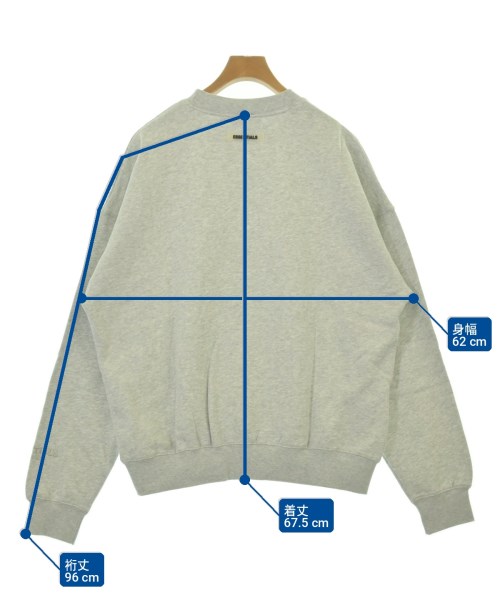 Fear of God ESSENTIALS（フィアオブゴッド　エッセンシャルス）スウェット グレー サイズ:S メンズ/2200719638022