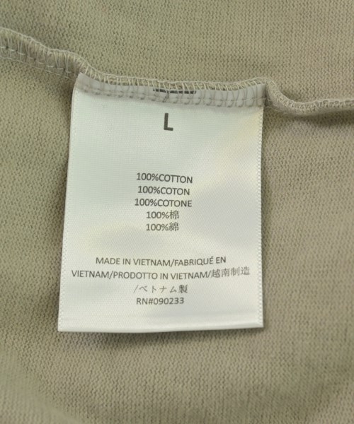 Fear of God ESSENTIALS（フィアオブゴッド　エッセンシャルス）Tシャツ・カットソー ベージュ サイズ:L メンズ/2200717243020