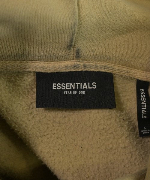 Fear of God ESSENTIALS（フィアオブゴッド　エッセンシャルス）パーカー ベージュ サイズ:L メンズ/2200723347033