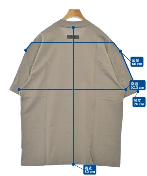 Fear of God ESSENTIALS（フィアオブゴッド　エッセンシャルス）Tシャツ・カットソー ベージュ サイズ:XL メンズ/2200724085200