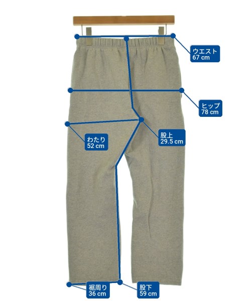 Fear of God ESSENTIALS（フィアオブゴッド　エッセンシャルス）スウェットパンツ グレー サイズ:XXS レディース/2200726467172