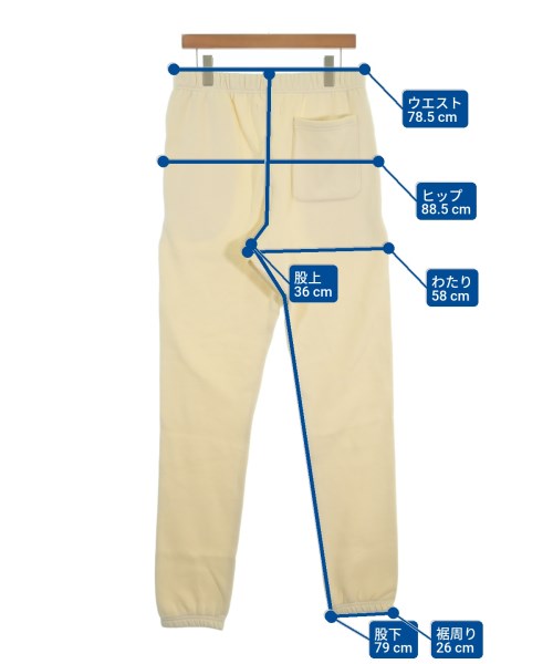 Fear of God ESSENTIALS（フィアオブゴッド　エッセンシャルス）スウェットパンツ 白 サイズ:M メンズ/2200682481038